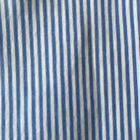 Isabella Oliver maternity striped button down with tie - Picture 6 of 6